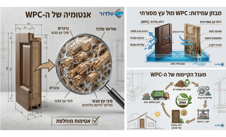 דלתות פולימר טלדור דלתות